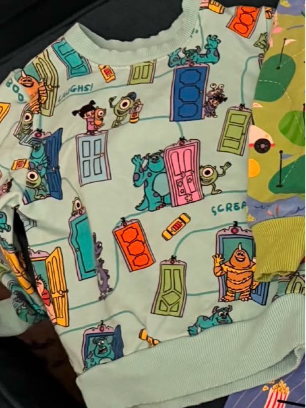 Little Sleepies Monster Inc Crew Neck - 2T